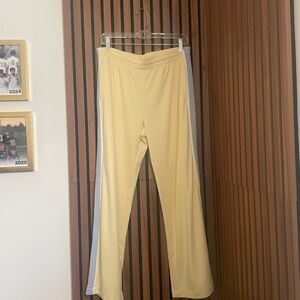 Yellow Track Pants